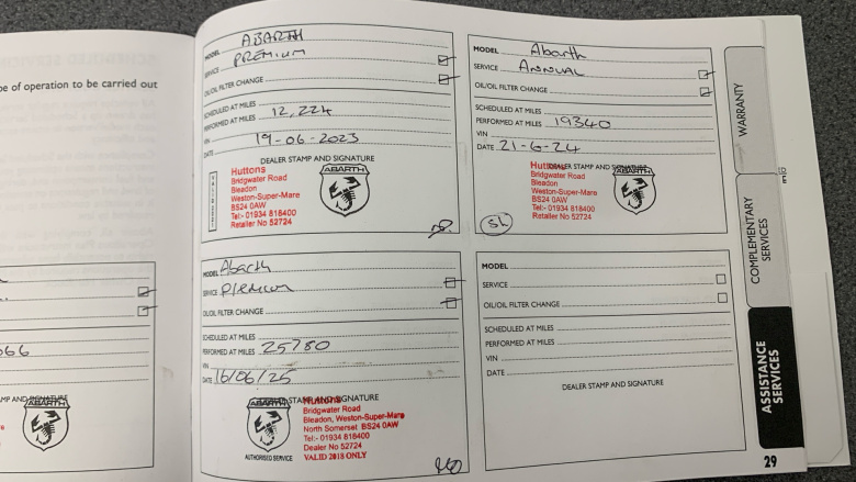 Abarth 595 1.4 T-Jet 165 Pista 70th Anniversary 3dr Petrol Hatchback